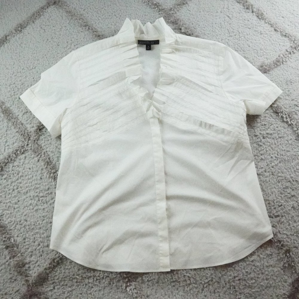 lot of 2 Lafayette 148 New York tops size 14-16